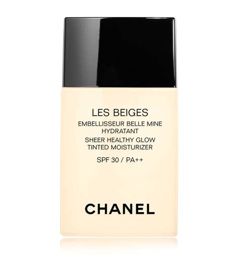 chanel les beiges tinted moisturizer ingredients|chanel tinted moisturizer with sunscreen.